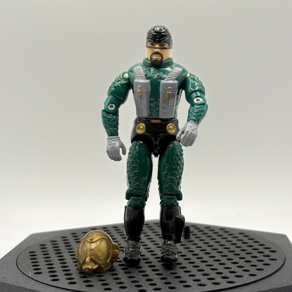 1989 GI Joe AERO VIPER & Helmet Complete NM Figure ARAH Cobra Z-25 Pilot
